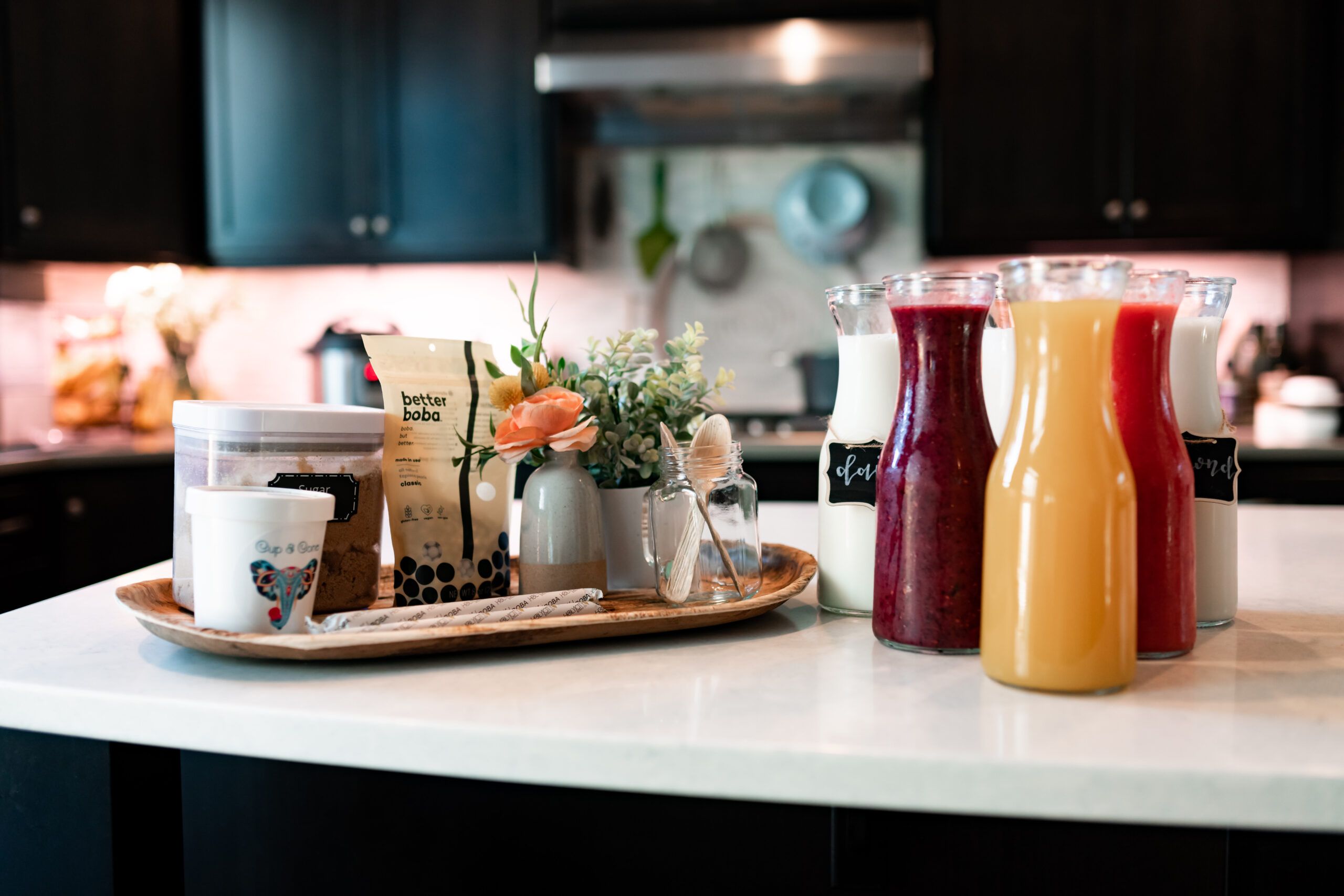 Better Boba Bar Set Up