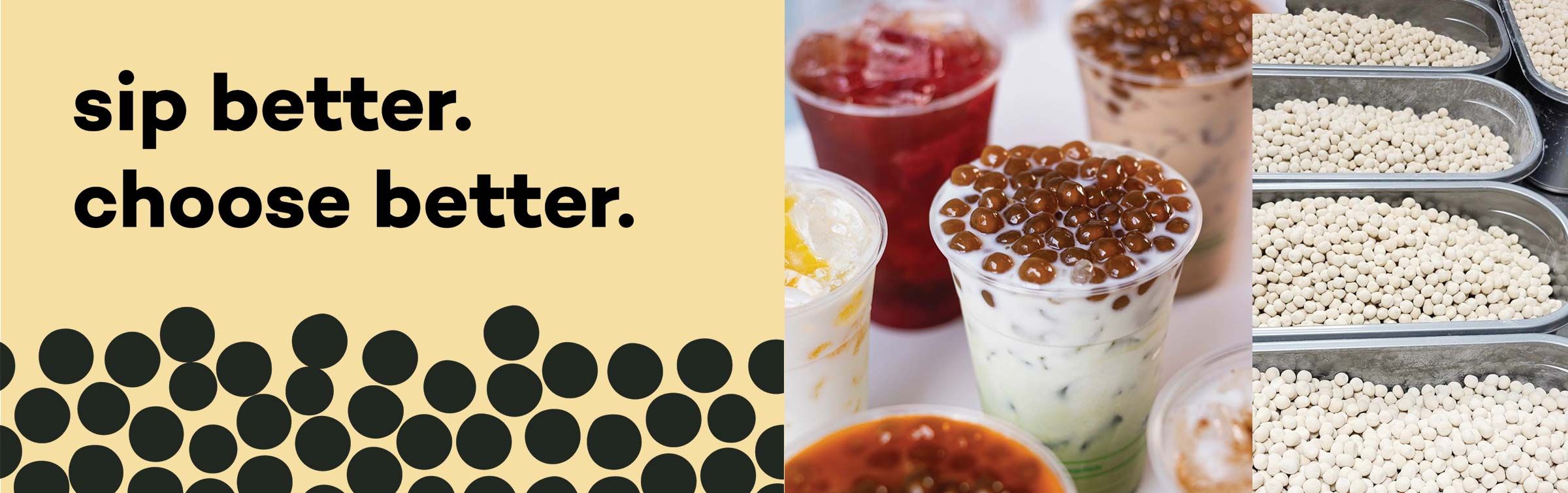 Bubble Tea Kits: sip better - choose better boba